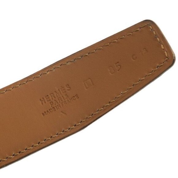 Hermes Leather Belt Porosus main image 9